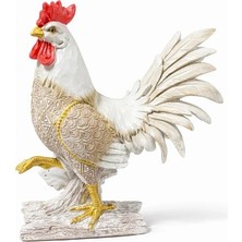 Pileli Store Özel Tasarım Polyester Horoz Figürü AALK4361