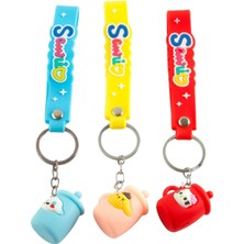 Pileli Store Biberon Silikon Anahtarlık