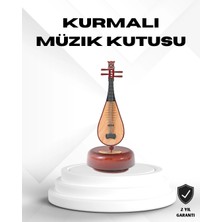 Pileli Store Figürlü Müzik Kutusu Zarif Melodili Dekoratif Model