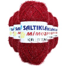 Pileli Store 5 Adet Mimoza Kristal Işıltılı Şal Patik Yelek Ipi 24