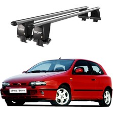 Today Auto Royal Fiat Brava (1995-2001) Uyumlu Gri Ara Atkı Port Bagaj Tavan Barı