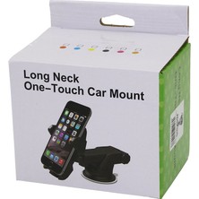 Pileli Store Araç - Oto Telefon Tutucu Uzayan-Kısalan Kol Vantuzlu - Oynar Baş - Genişlik Ayarı (4887)