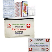 Pileli Store Ilk Yardım 19PCS Öğrenci Çantası (4887)