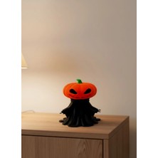 Pileli Store Cadılar Bayramı Temalı Balkabağı Figür 9cm Dekor Objesi