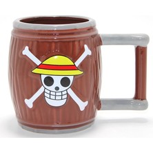 Pileli Store 3D One Piece Tasarımı Kupa Bardak ALK4512