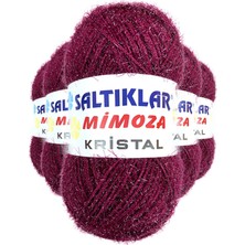 Pileli Store 5 Adet Mimoza Kristal Işıltılı Şal Patik Yelek Ipi 26