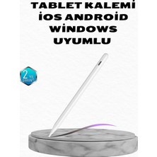 Pileli Store Manyetik Dokunmatik Kalem – Bluetooth Gerektirmeyen, Type-C Şarjlı, Ipad ve Android Uyumlu Hass