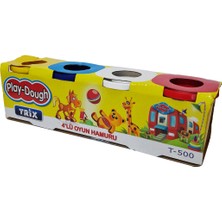 Pileli Store Büyük 4 Parça  Oyun Hamuru (4887)