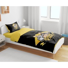 Sarel Group Gamer Oyuncu Baskılı 3D Tek Kişilik Çarşafsız Nevresim Takımı