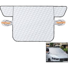 Pileli Store Oto - Araç Buz Önleyicibranda 150X110CM Ayna Kapaklı - Emniyet Kanatlı=kapı Sıkıştırma (4887)