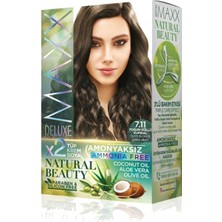 Pileli Store Natural Beauty Amonyaksız Saç Boyası 7.11 Yoğun Küllü Kumral