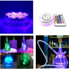Pileli Store Nargile Işığı Renk Değiştiren Kumandalı LED Lamba