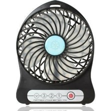 Pileli Store Şarjlı Taşınabilir Mini Fan - Vantilatör