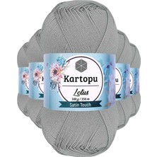 Pileli Store 5 Adet Lotus Bikini Büstiyer Bluz Örgü Ipi  K941 Açık Gri