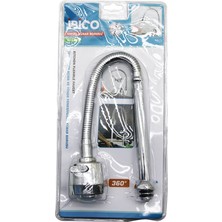 Pileli Store Metal  Kubar - Batarya Borusu  Krom Topaç Başlık= Kademeli   360 Derece Yaylı   Anti Twist  Vak