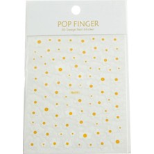 Pileli Store Papatya Tattoo Dövme Sticker