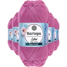 Pileli Store 5 Adet Lotus Bikini Büstiyer Bluz Örgü Ipi  K775 Leylak