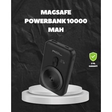 Pileli Store Magsafe Uyumlu Kablosuz Powerbank Taşınabilir Hızlı Şarj