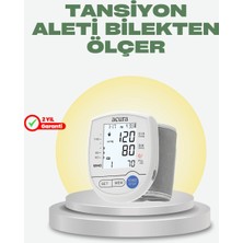 Pileli Store Akıllı Bilek Tansiyon Aleti Hem Şarjlı Hem Pilli Kolay Ölçüm
