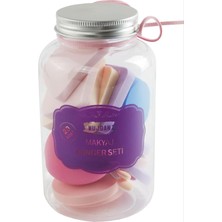 Pileli Store 12 Adet Konserve Şişeli Makyaj Süngeri
