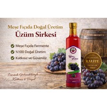 Dafa Meşe Fıçı Üzüm Sirkesi 500 ml | Doğal Fermantasyon | Katkısız Premium Sirke | Salata & Detoks İçin