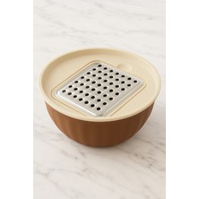 Pileli Store 4 Parça Rendeli Karıştırma ve Saklama Kabı 2,5 Litre