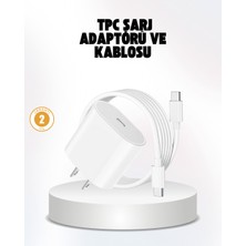 Pileli Store iPhone ve iPad Uyumlu 20W Güvenli Usb-C Hızlı Şarj Adaptörü