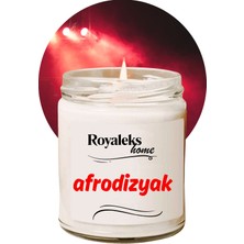 Pileli Store Doğal Özel Seri Kokulu Dekoratif Kavanoz Mum 210 cc - Afrodizyak - Ryl