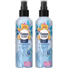 1 Adet Yumoş Jet Fresh Lilyum Giysi Spreyi 2X200 ml