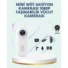 Pileli Store Geniş Açı Lensli Wifi Spor ve Vlog Kamerası