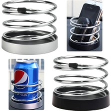 Pileli Store Yaylı Bardaklık Bardak Içeçek Tutucu Siyah