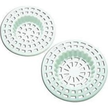 Pileli Store Lavabo Süzgeci 2'li Plastik Küvet Lavabo Süzgeç ROYALEKS-Y-214