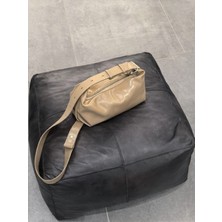 Özüm Çanta Kadın Pinterest Model Omuz Kol ve Çapraz Çanta Vizon