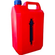 Pileli Store T-Rax Antistatik Benzin Mazot Taşıma Yakıt Bidonu Gagalı 5 Lt