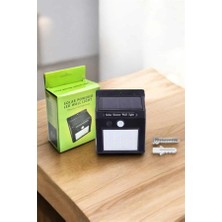 Pileli Store Solar Güneş Enerji Panelli Sensörlü Lamba Enerji Tasarruflu