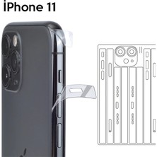 Pileli Store Iphone 11 6.1 Hidrojel Hayalet Yan Alt Üst Kamera Kaplama FILM-(5775)