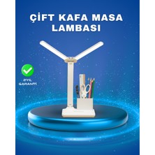 Pileli Store 3’ü 1 Arada Çok Amaçlı Masa Lambası | Göz Yormayan Işık Organizer Tasarım