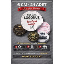 Ceres Studio Size Özel Logo Baskılı Etiket | Marka / Paket Sticker