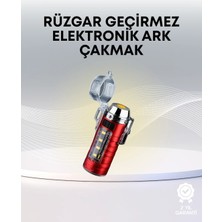 Pileli Store USB Şarjlı Suya Dayanıklı Elektrikli Çakmak