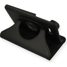 Pileli Store  Samsung Galaxy T110 / T113 Tab 3 Lite 7 Kılıf 360 Tablet Deri Kılıf - Siyah