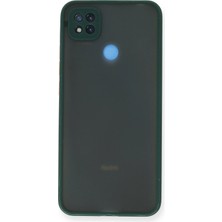 Pileli Store  Xiaomi Redmi 9c Kılıf Montreal Silikon Kapak - Yeşil