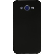 Pileli Store  Samsung Galaxy J7 Kılıf Nano Içi Kadife Silikon - Siyah