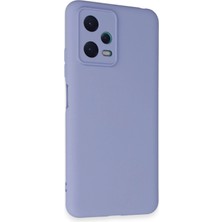 Pileli Store  Xiaomi Redmi Note 12 5g Kılıf Nano Içi Kadife Silikon - Lila