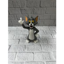 Pileli Store 22 cm Tom Figürü Çizgi Karakter Biblo Koleksiyonluk Dekoratif Obje