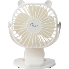 Pileli Store  JS03 Masaüstü Soğutma Fanı - Beyaz