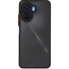 Pileli Store  Huawei Nova Y70 Kılıf Montreal Silikon Kapak - Siyah