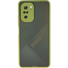 Pileli Store  Xiaomi Poco F3 Kılıf Montreal Silikon Kapak - Açık Yeşil