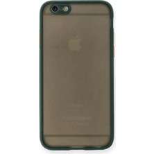 Pileli Store  iPhone 6 Kılıf Montreal Silikon Kapak - Yeşil