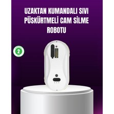 Pileli Store Aı Akıllı Rotalı Otomatik Cam Temizleme Robotu