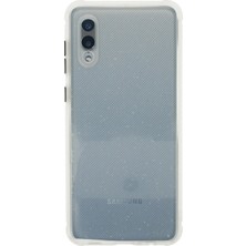 Pileli Store  Samsung Galaxy A02 Kılıf Miami Şeffaf Silikon - Şeffaf